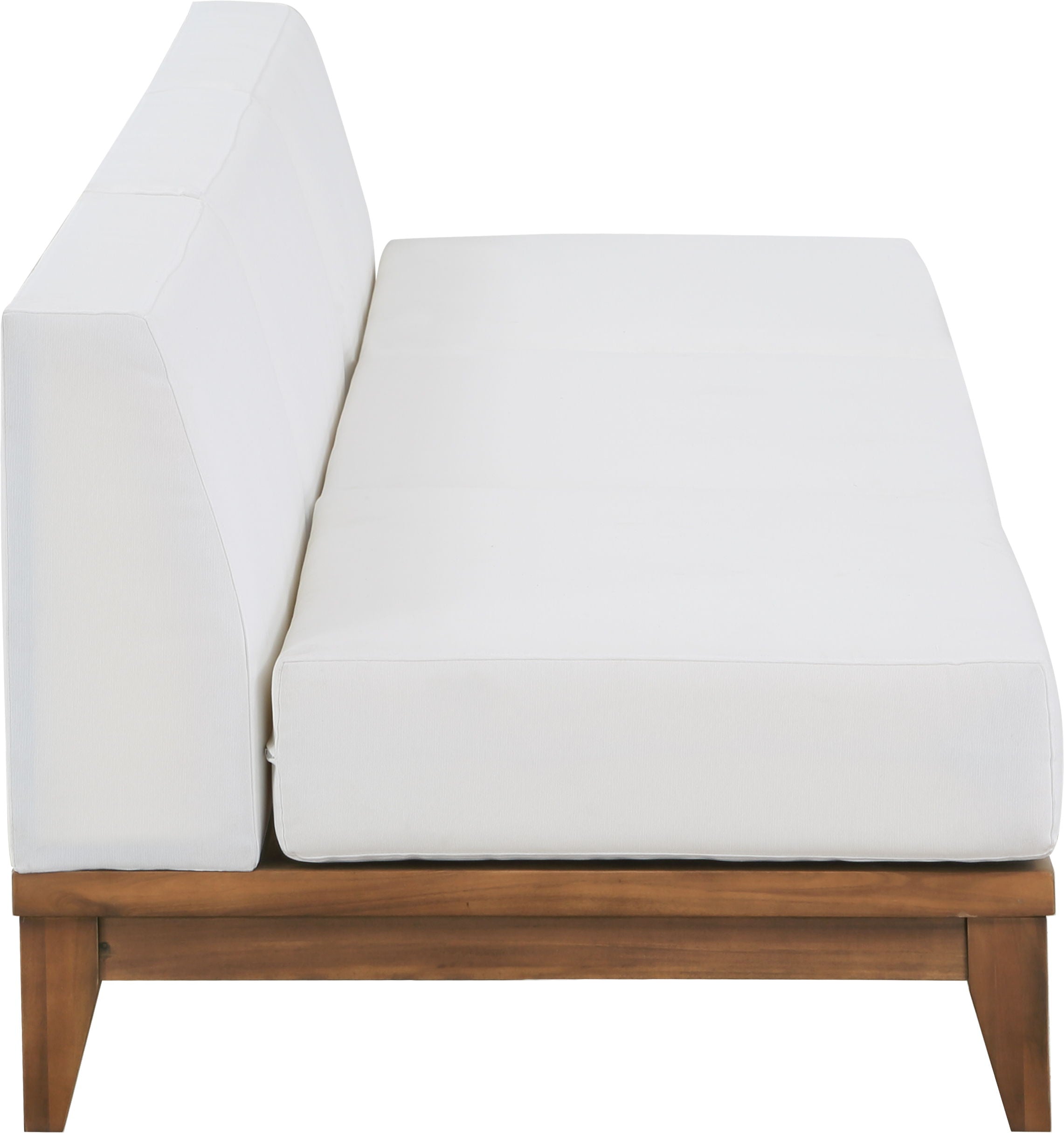 Rio - Modular Sofa - Off White - Wood - Premium Sofas from Meridian Furniture - Just $3712.50! Shop now at brett interiors