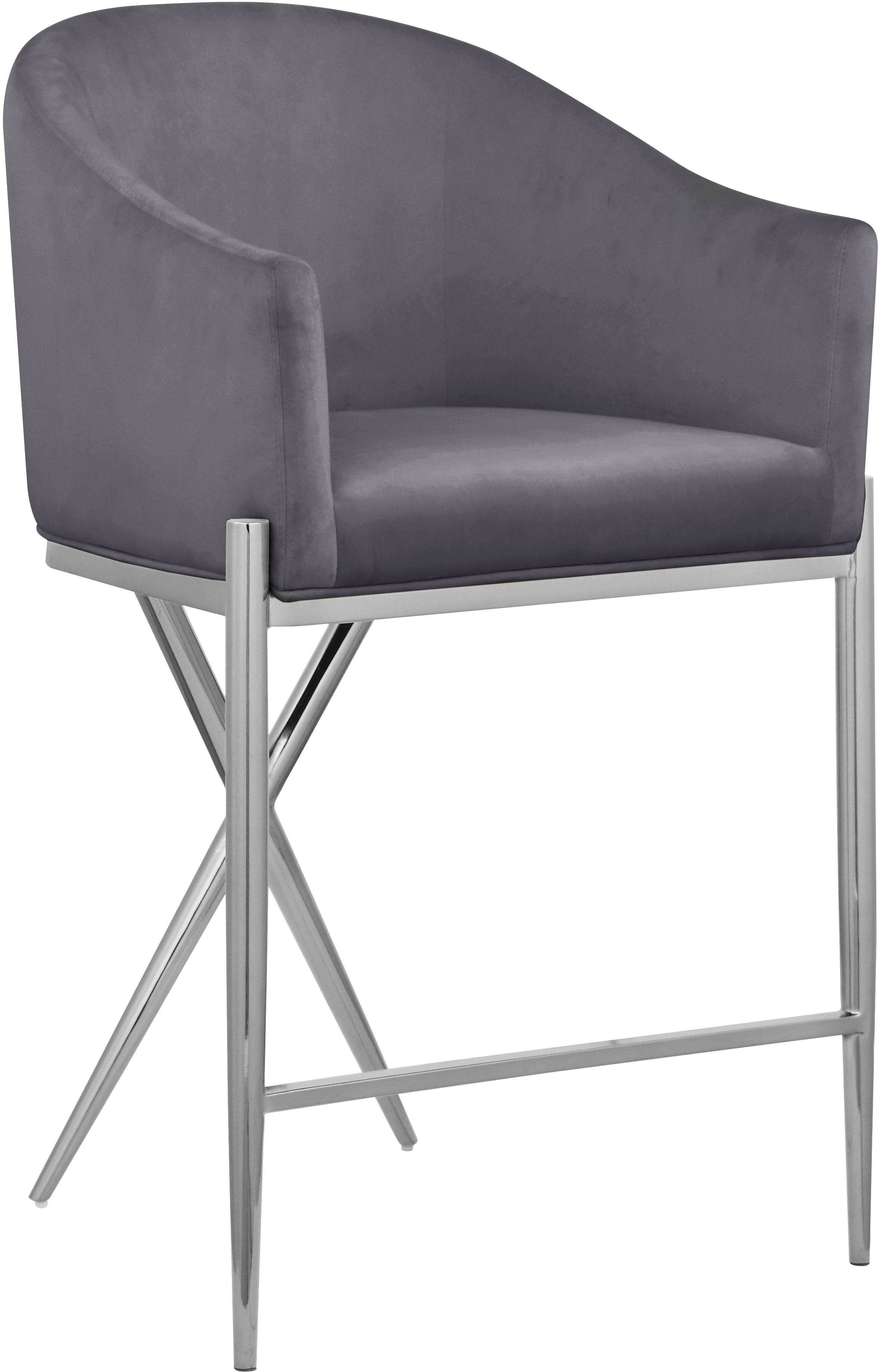 Xavier - Counter Stool - Premium Counter Height (24"-27") from Meridian Furniture - Just $437.50! Shop now at brett interiors