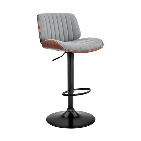 Brock - Adjustable Bar Stool - Premium Adjustable Height from Armen Living - Just $245! Shop now at brett interiors