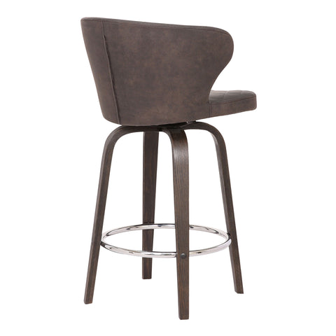 Mynette - Swivel Bar Stool - Premium Counter Height (24"-27") from Armen Living - Just $217.50! Shop now at brett interiors