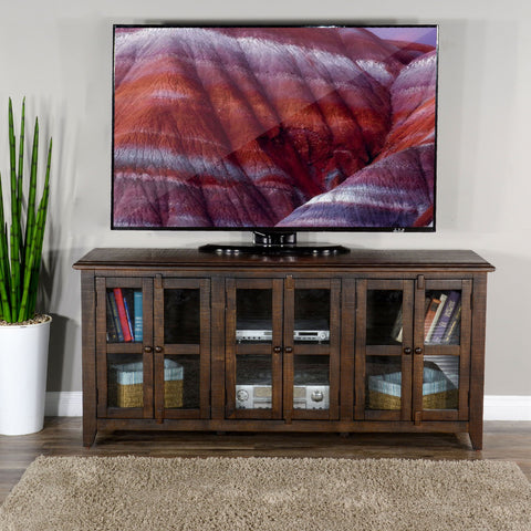 70" TV Console - Tobacco Leaf - Premium TV Stands from Sunny Designs - Just $1002! Shop now at brett interiors