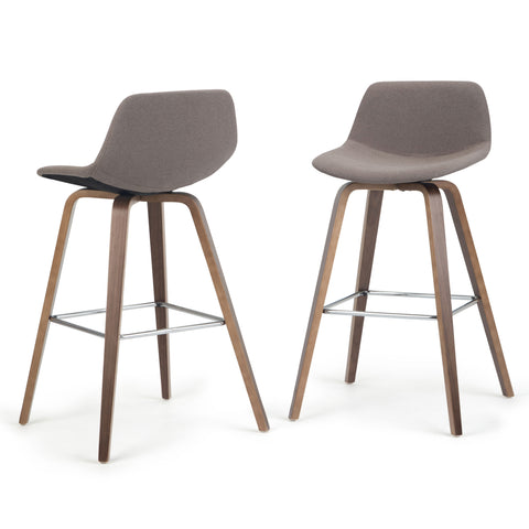 Randolph - Bentwood Counter Height Stool (Set of 2) - Premium Stool Sets from Simpli Home - Just $276! Shop now at brett interiors