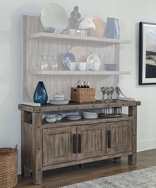 Lodge Dining - Buffet Server - Siltstone - Premium Buffets from Parker House - Just $997.50! Shop now at brett interiors