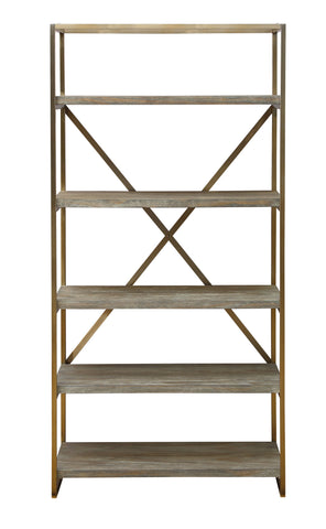 Biscayne - Bookcase - Weathered - Premium Standard Bookcases from Coast2Coast Home - Just $2887.50! Shop now at brett interiors