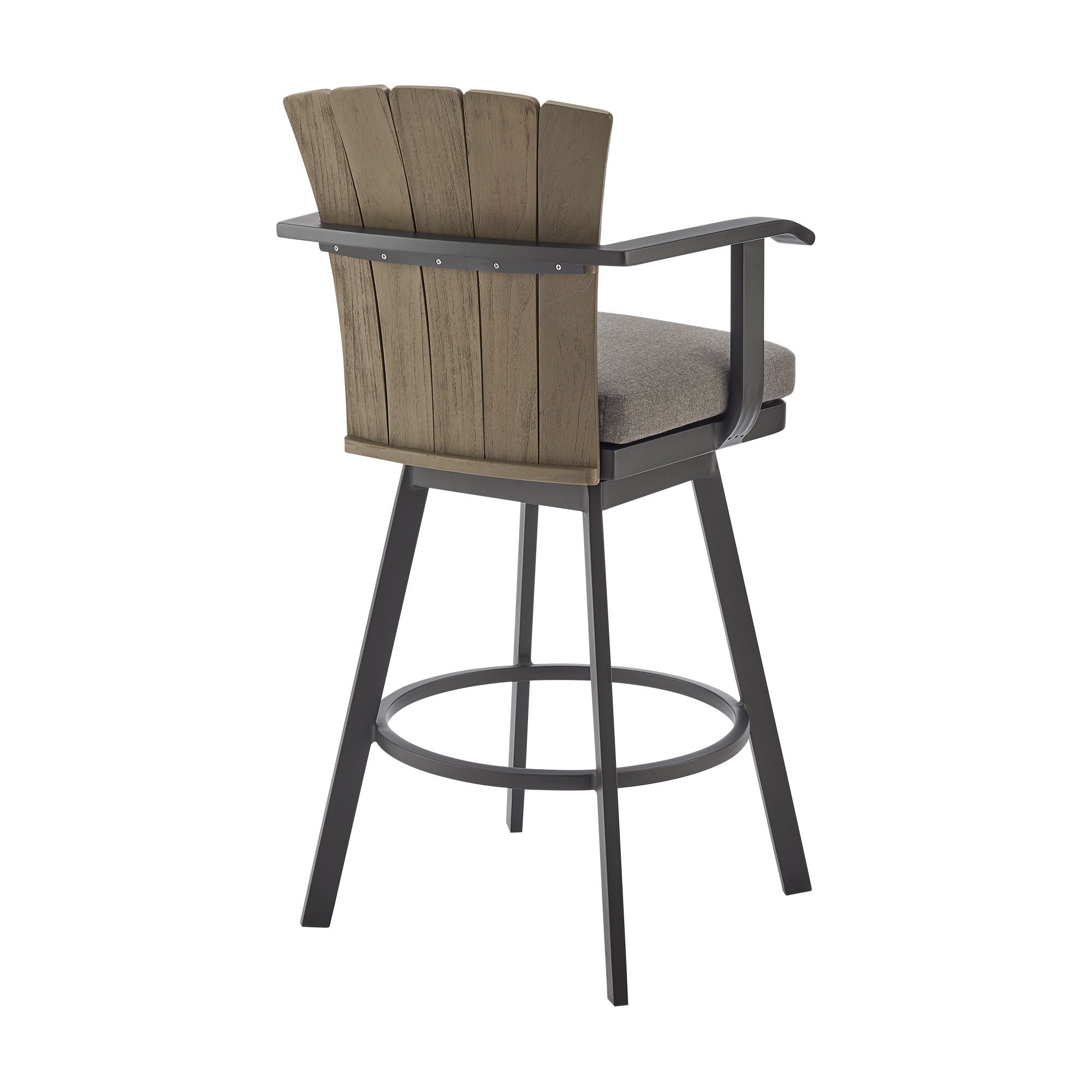 Hazel - Outdoor Patio Swivel Bar Stool - Premium Counter Height (24"-27") from Armen Living - Just $787.50! Shop now at brett interiors