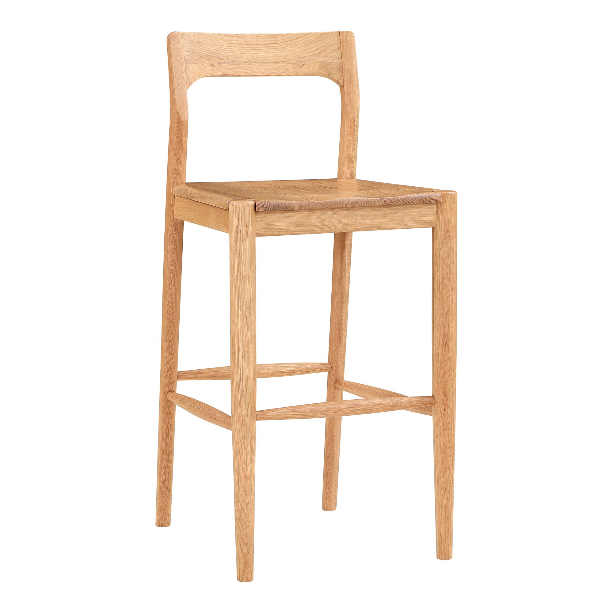 Owing - Barstool - Oak - Premium Bar Height (28"-30") from Moe's Home Collection - Just $1397.50! Shop now at brett interiors