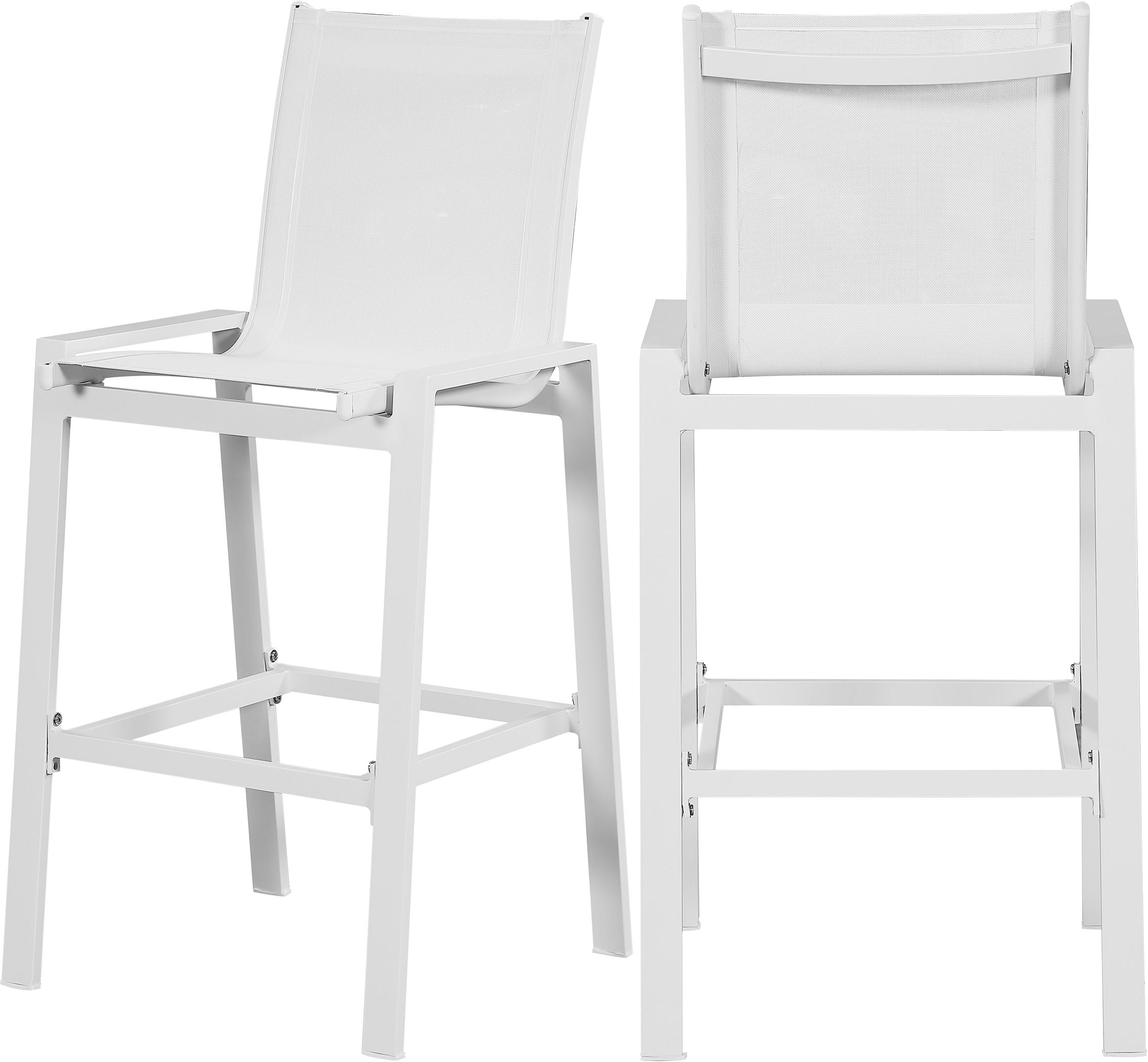 Nizuc - Outdoor Barstool (Set of 2) - Premium Chair Sets from Meridian Furniture - Just $900! Shop now at brett interiors