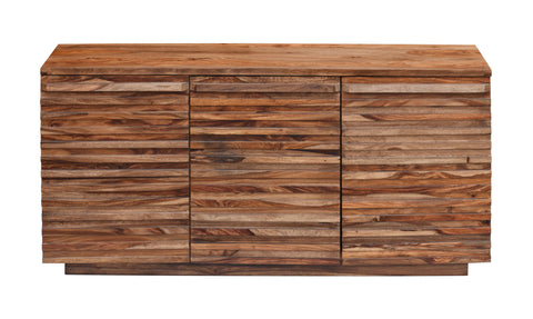 Ketchum - Three Door Credenza - Nut Brown - Premium Credenzas from Coast2Coast Home - Just $4125! Shop now at brett interiors