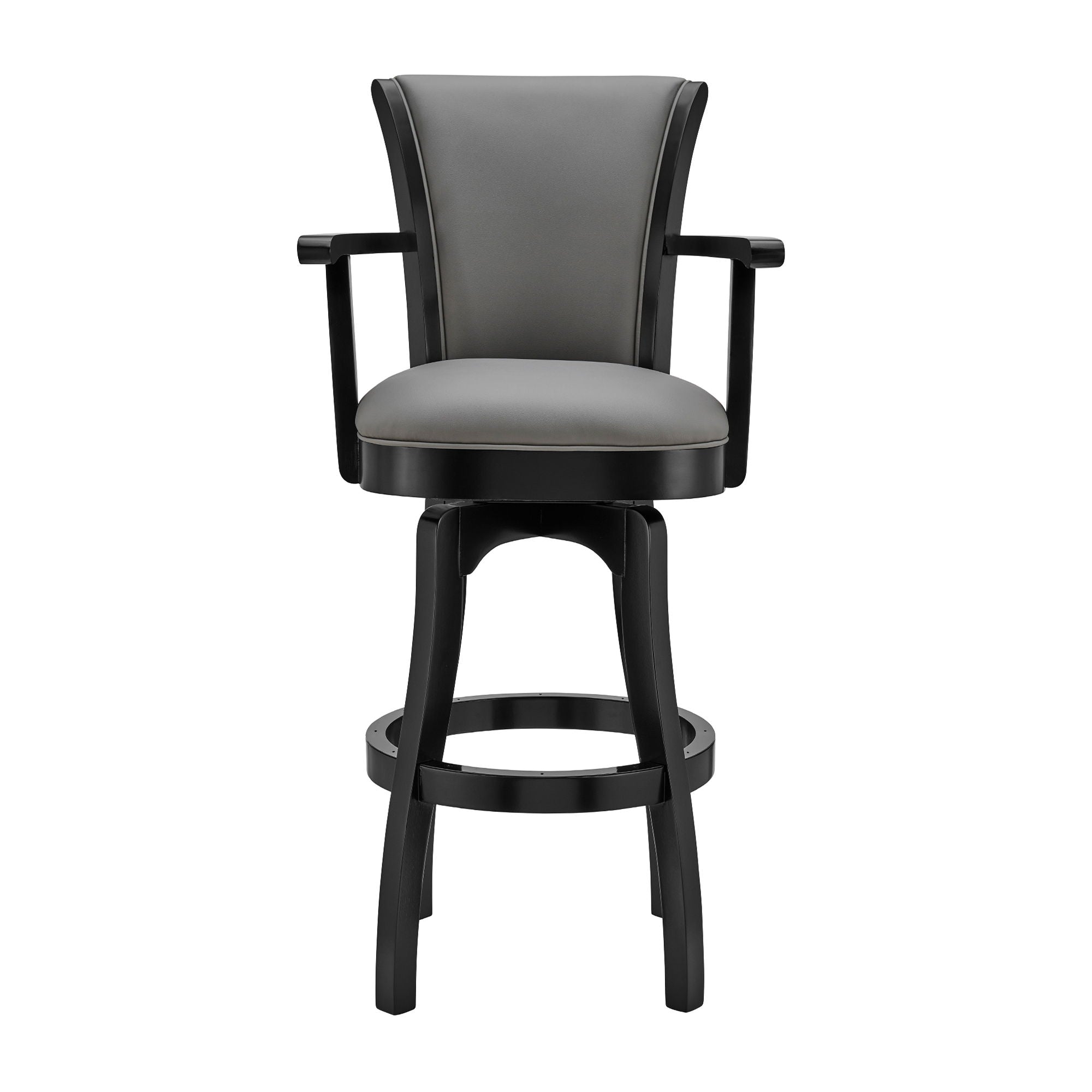 Raleigh - Swivel Arm Bar Stool - Premium Counter Height (24"-27") from Armen Living - Just $572.50! Shop now at brett interiors