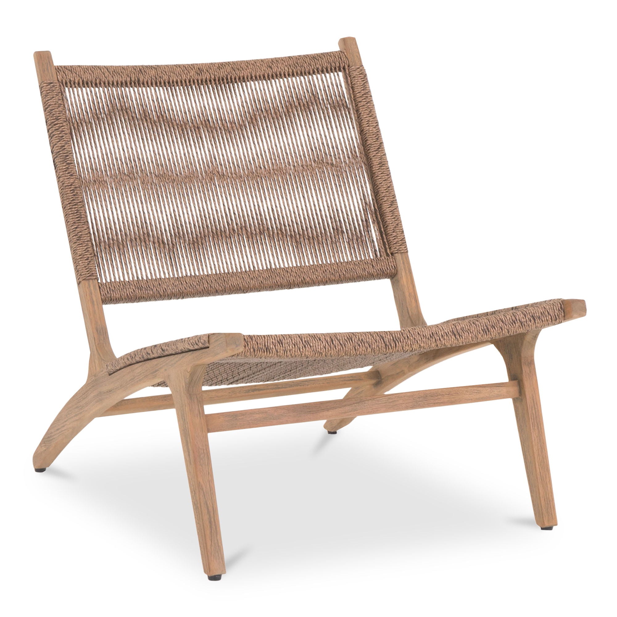 Palma - Outdoor Lounge Chair - Warm Brown - Premium Lounge Chairs from Moe's Home Collection - Just $2072.50! Shop now at brett interiors