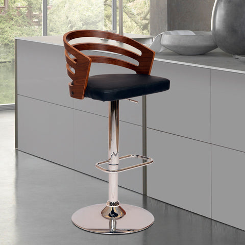 Adele - Bar Stool - Premium Adjustable Height from Armen Living - Just $215! Shop now at brett interiors