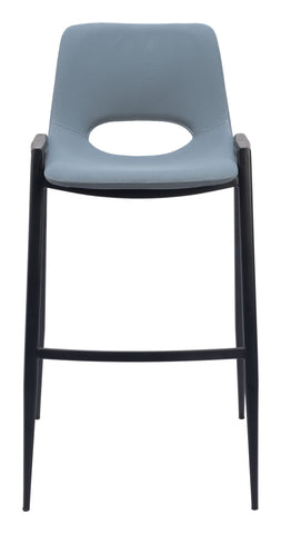 Desi - Bar Chair (Set of 2) - Black - Premium Stool Sets from Zuo Modern - Just $1450! Shop now at brett interiors