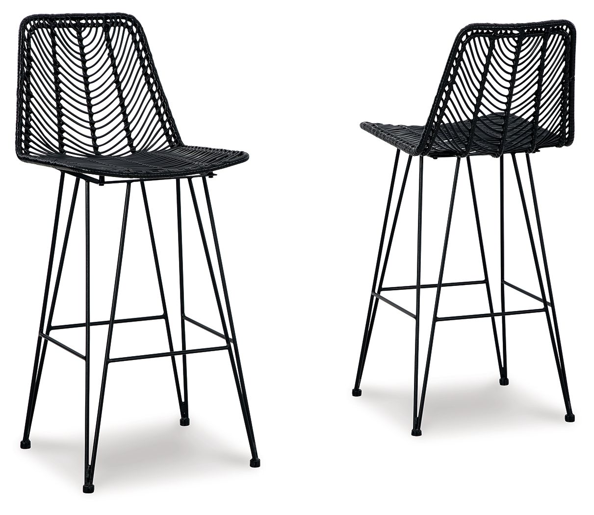 Angentree - Tall Barstool (Set of 2) - Premium Stool Sets from Signature Design by Ashley® - Just $508.20! Shop now at brett interiors