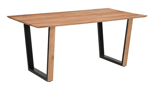 Torino - Dining Table - Yorkshire Natural / Black - Premium Dining Tables from Coast2Coast Home - Just $2887.50! Shop now at brett interiors