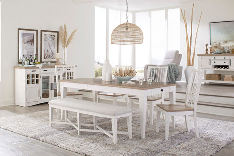 Americana Modern Dining - Rectangular Dining Table - Cotton - Premium Dining Tables from Parker House - Just $622.50! Shop now at brett interiors