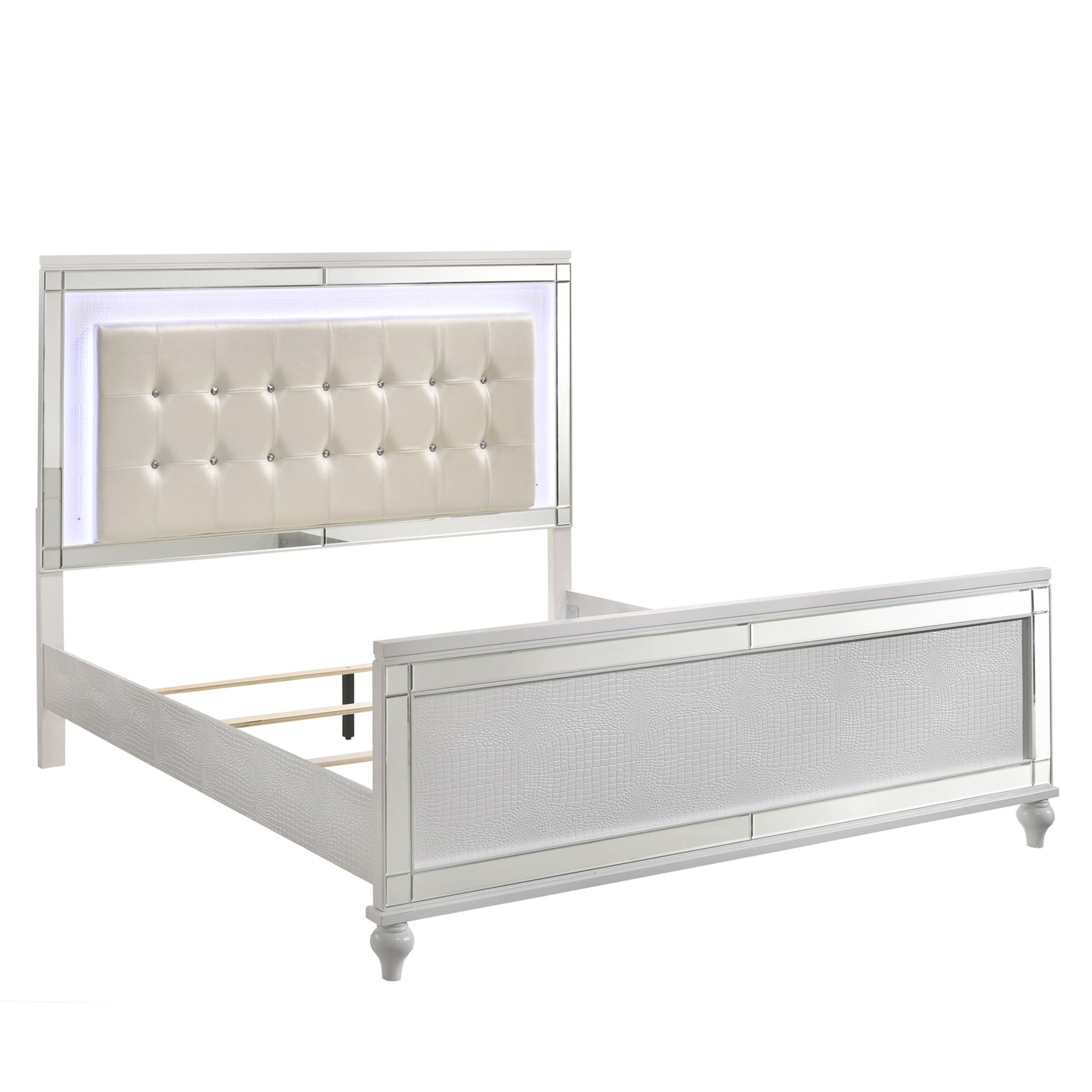 Valentino - Bed - Premium Upholstered Beds from New Classic - Just $772.50! Shop now at brett interiors