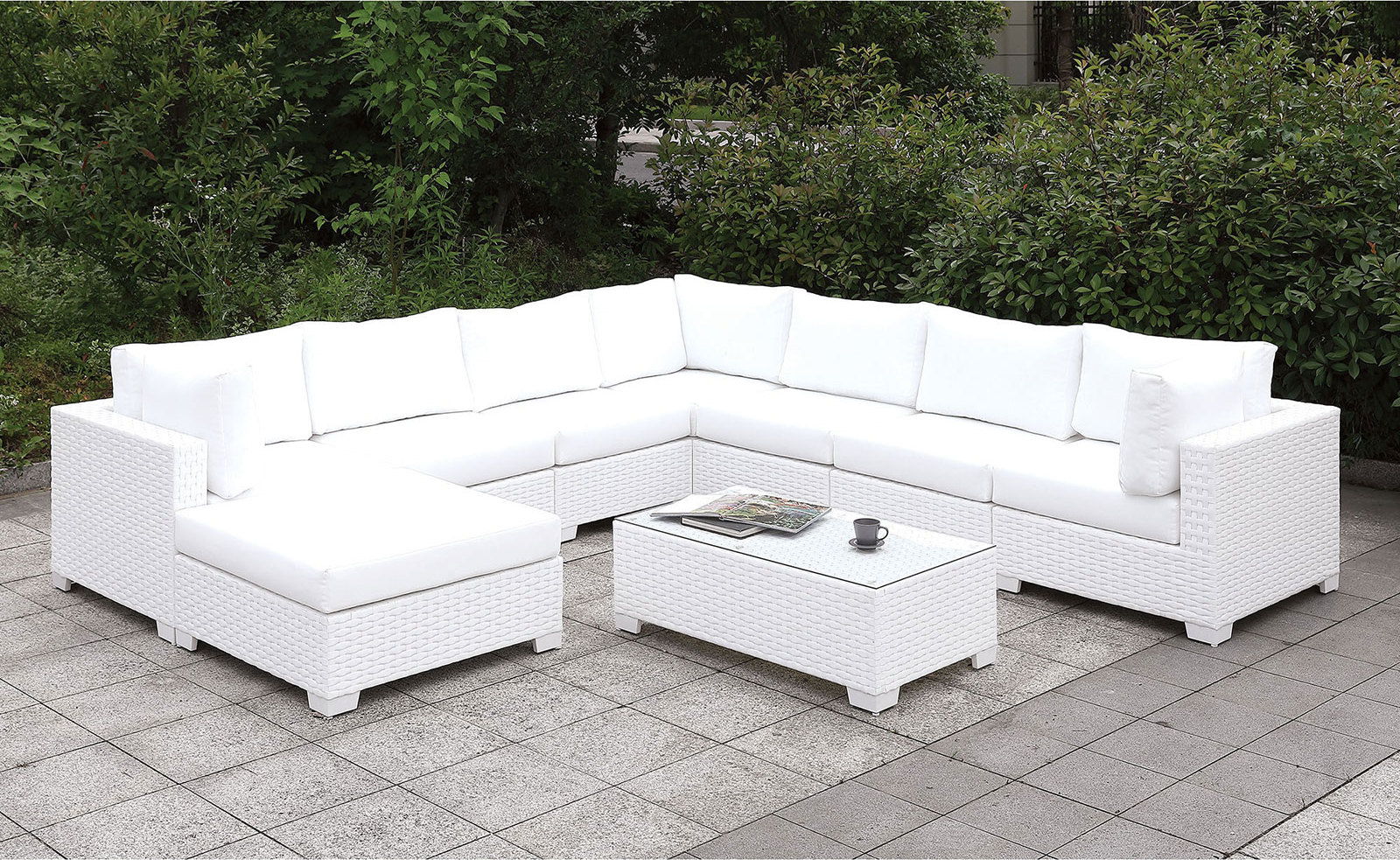 Somani - Small Ottoman - White - Premium Ottomans from Furniture of America - Just $347.50! Shop now at brett interiors