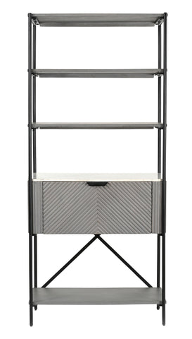 Nebulous - One Drawer Etagere (2 Cartons) - Gray / White - Premium Etageres from Coast2Coast Home - Just $3300! Shop now at brett interiors