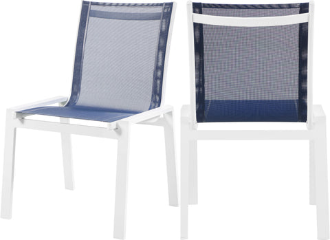 Nizuc - Outdoor Patio Dining Chair Set - Premium Chair Sets from Meridian Furniture - Just $750! Shop now at brett interiors