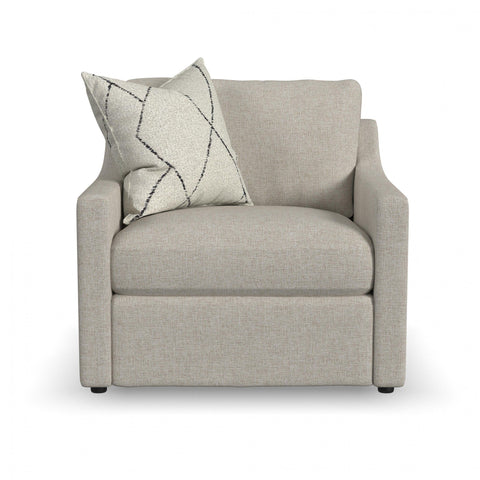 Sky - Upholstered Chair - Pearl Silver - Premium Arm Chairs from Flexsteel - Just $1437.50! Shop now at brett interiors