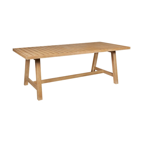 Cypress - Outdoor Patio Dining Table - Blonde Eucalyptus - Premium Dining Tables from Armen Living - Just $1787.50! Shop now at brett interiors