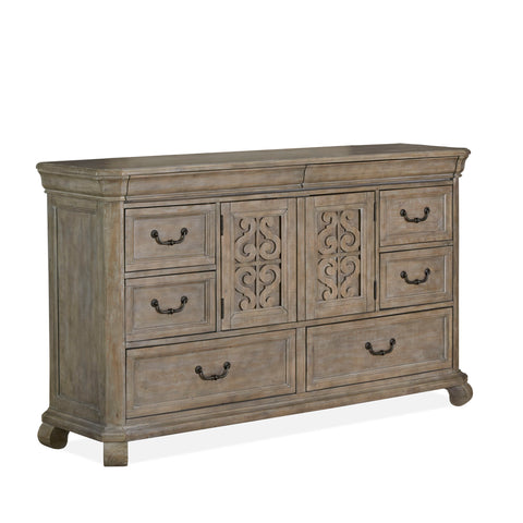 Tinley Park - Drawer Dresser - Dove Tail Grey - Premium Dressers from Magnussen Furniture - Just $1929! Shop now at brett interiors