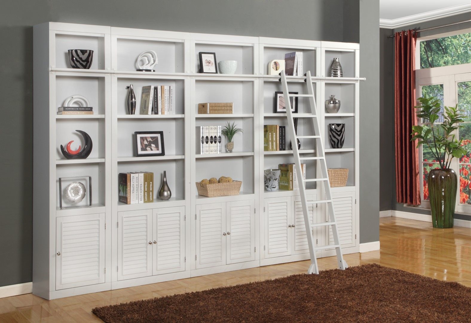 Boca - Library Wall - Premium Library Walls from Parker House - Just $3837.50! Shop now at brett interiors