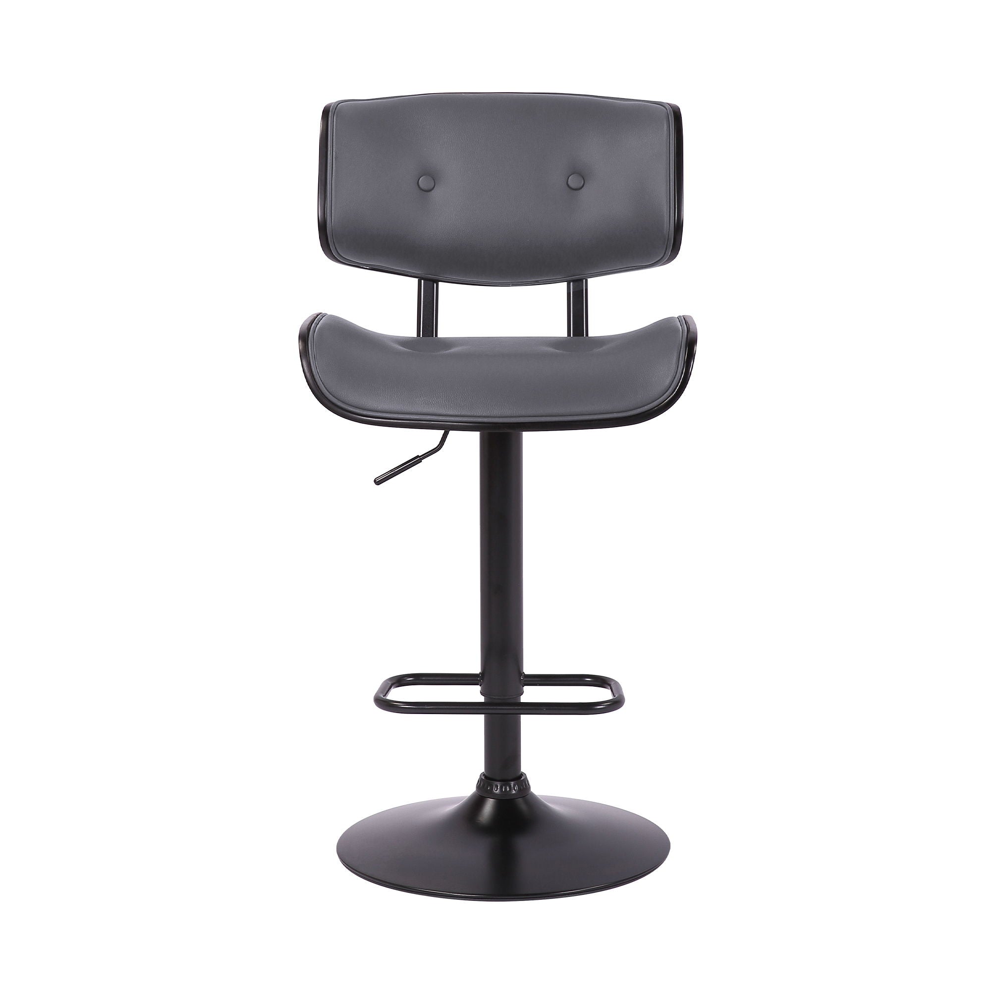 Brooklyn - Adjustable Swivel Bar Stool - Premium Adjustable Height from Armen Living - Just $237.50! Shop now at brett interiors