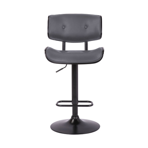 Brooklyn - Adjustable Swivel Bar Stool - Premium Adjustable Height from Armen Living - Just $237.50! Shop now at brett interiors