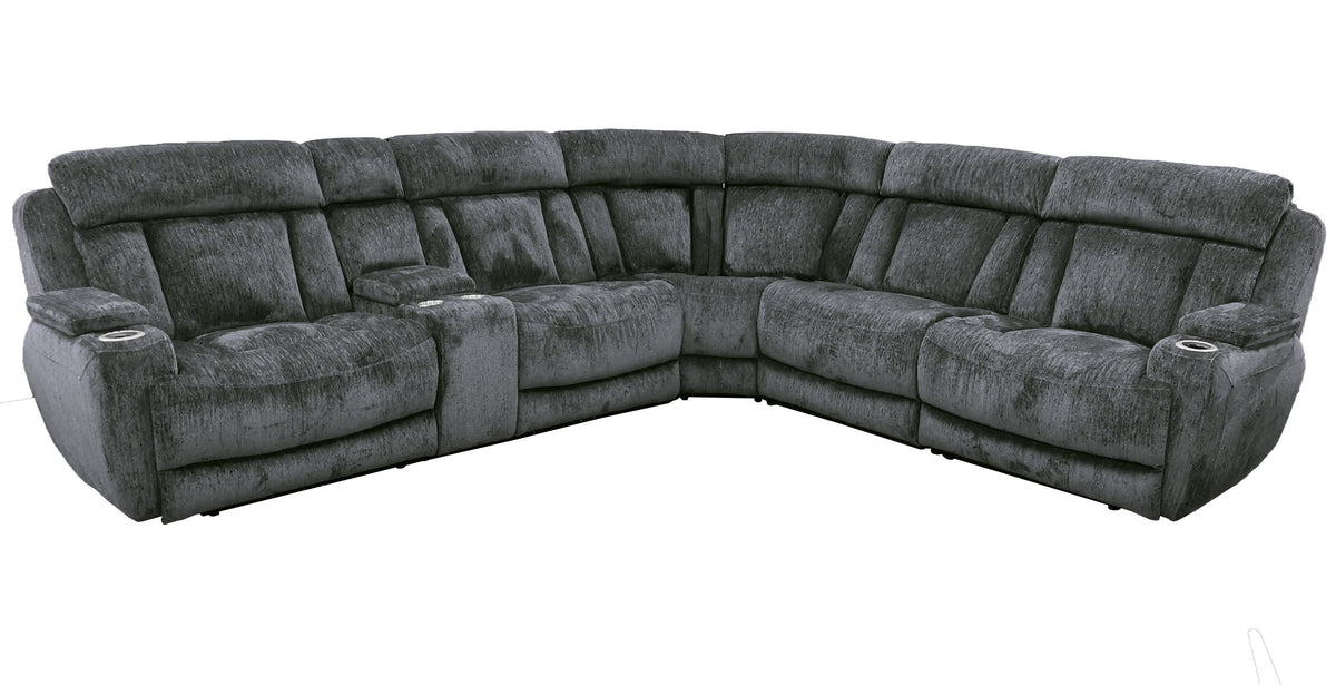 Empire - 6 Piece Modular Power Reclining Sectional - Premium Reclining Sectionals from Parker Living - Just $3622.50! Shop now at brett interiors