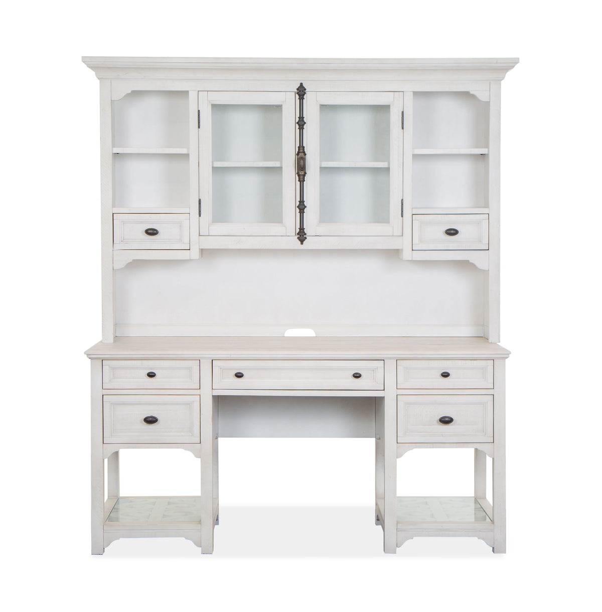 Bronwyn - Desk - Alabaster - Premium Work Stations from Magnussen Furniture - Just $3178! Shop now at brett interiors