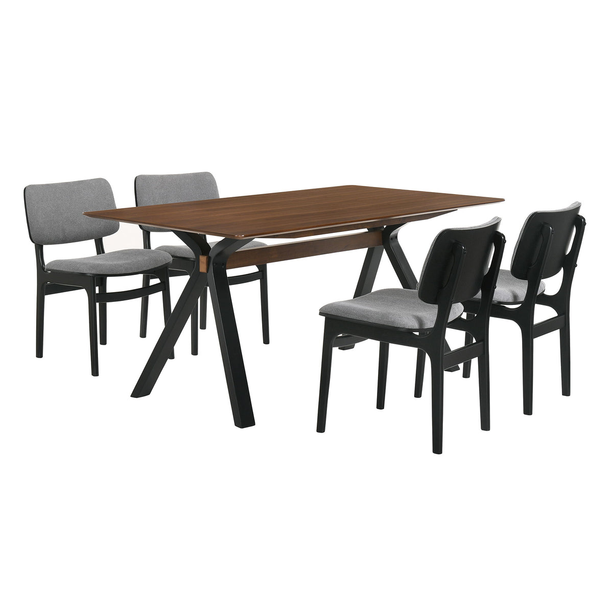 Laredo And Lima - Rectangular Dining Set - Premium 5 Piece Dining Room Sets from Armen Living - Just $1262.50! Shop now at brett interiors