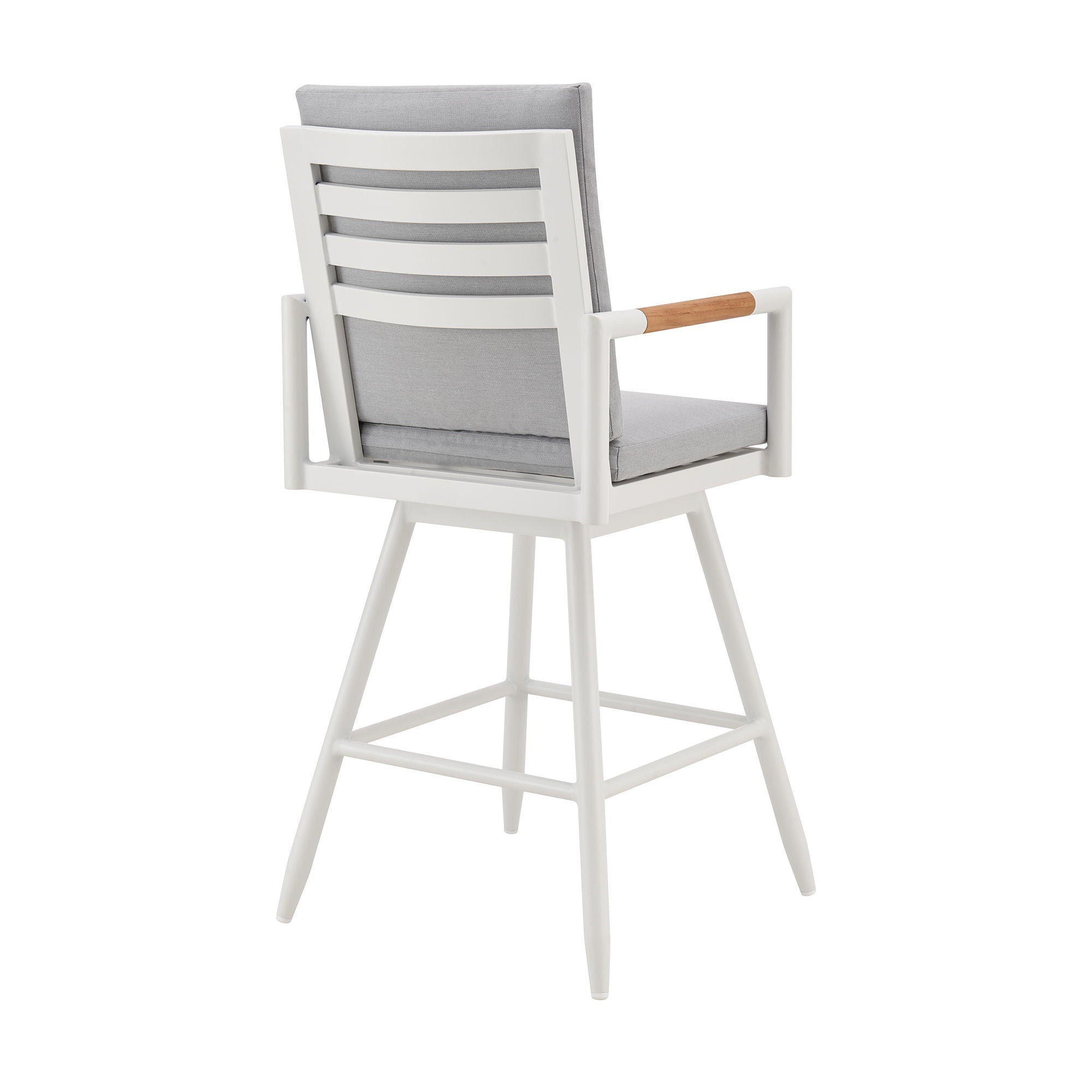 Crown - Outdoor Patio Swivel Bar Stool - Premium Counter Height (24"-27") from Armen Living - Just $862.50! Shop now at brett interiors