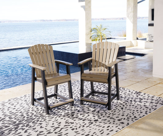 Fairen Trail - Black / Driftwood - 5 Pc. - Counter Dining Set - Premium 5 Piece Outdoor Sets from Signature Design by Ashley® - Just $3747.98! Shop now at brett interiors