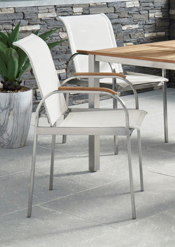 Aruba - Outdoor Chair Pair - Premium Chair Sets from Homestyles - Just $1147.48! Shop now at brett interiors