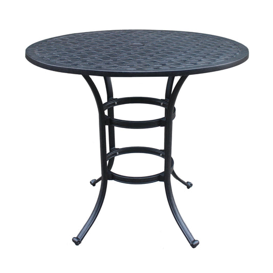 Round Metal Bar Table - Premium Bar Tables from Gather Craft - Just $542! Shop now at brett interiors