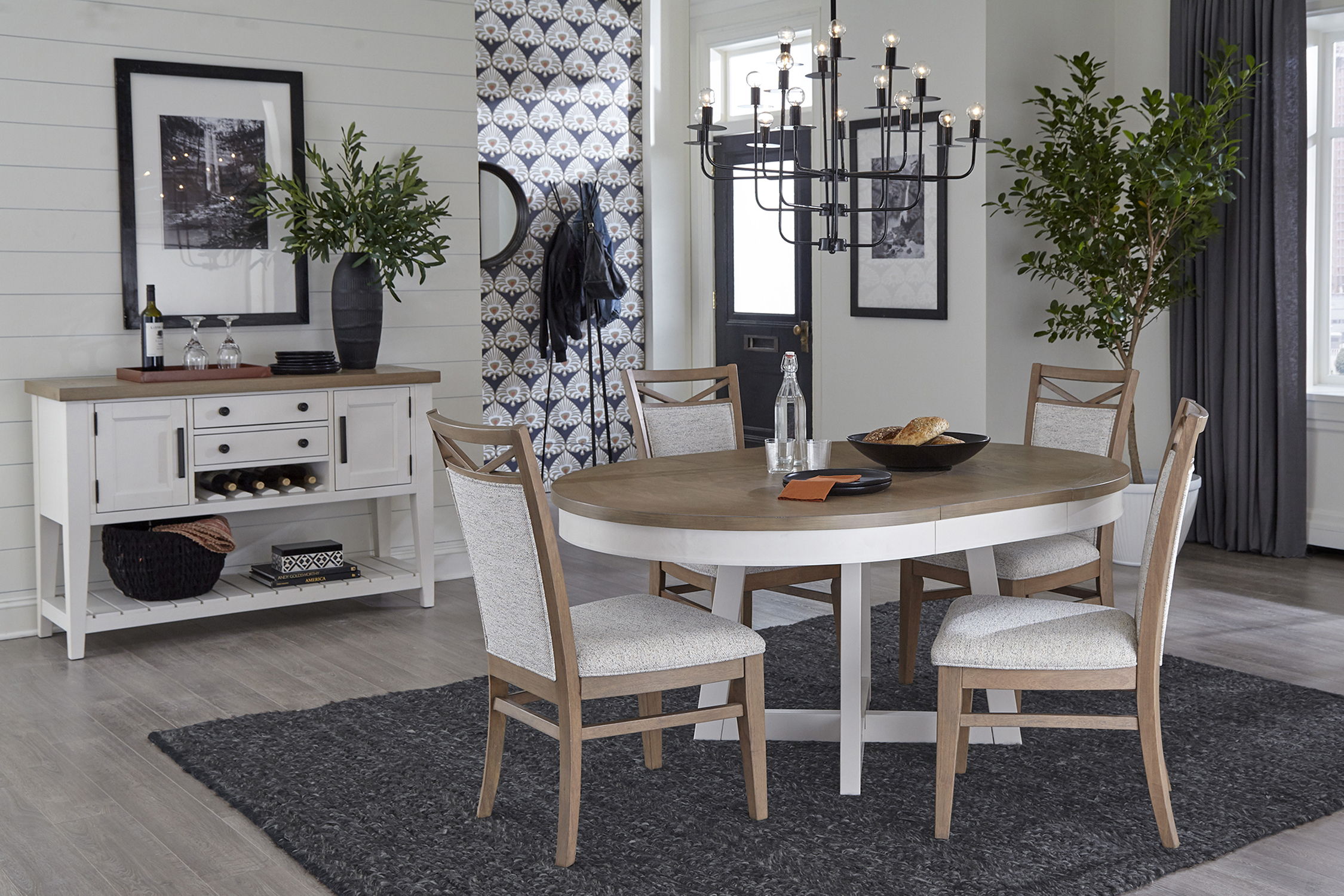 Americana Modern Dining - Spindle Back Dining Chair (Set of 2) - Cotton - Premium Chair Sets from Parker House - Just $325! Shop now at brett interiors