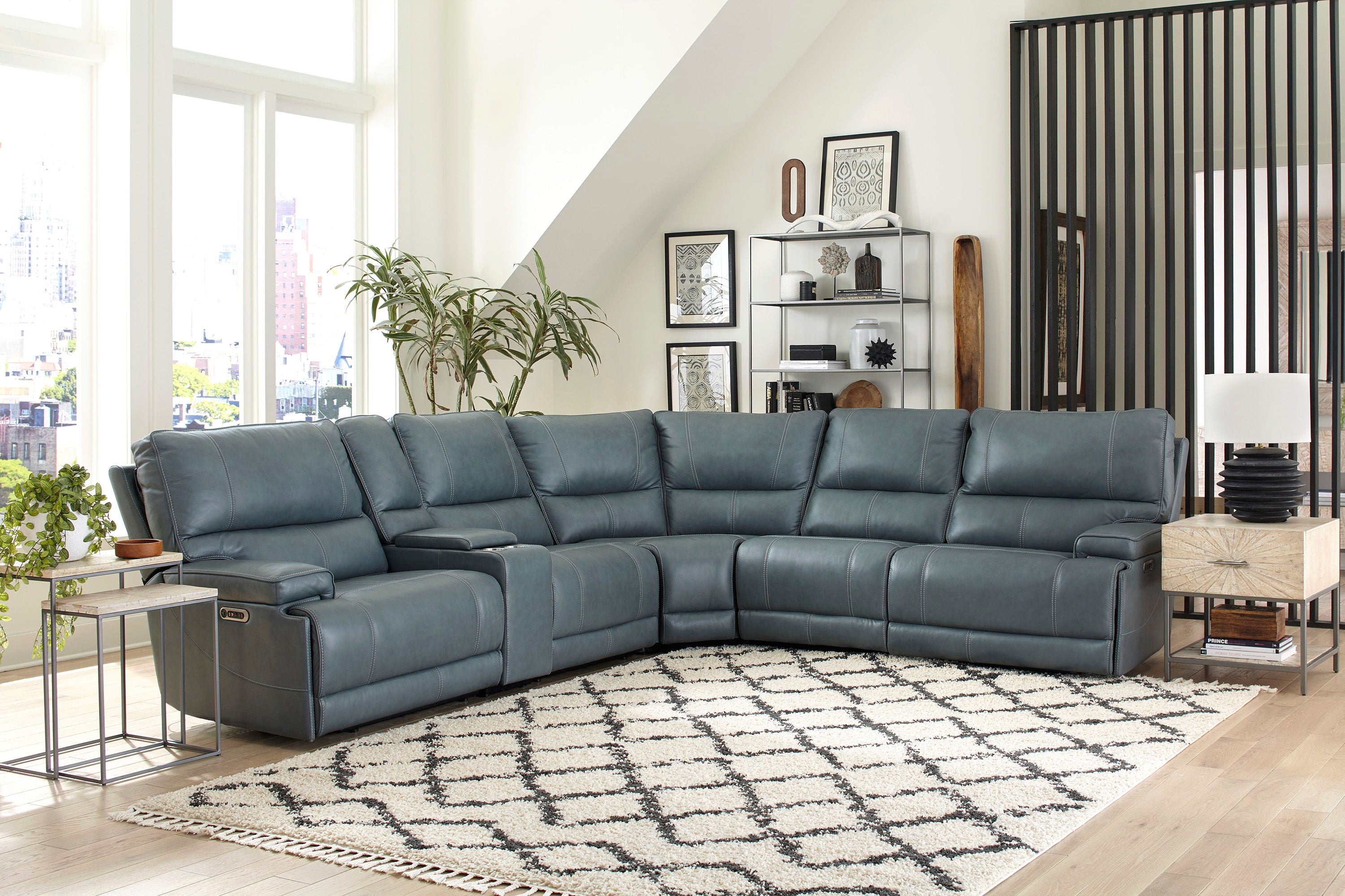 Whitman - 6 Piece Power Reclining Sectional - Premium Reclining Sectionals from Parker Living - Just $5497.50! Shop now at brett interiors