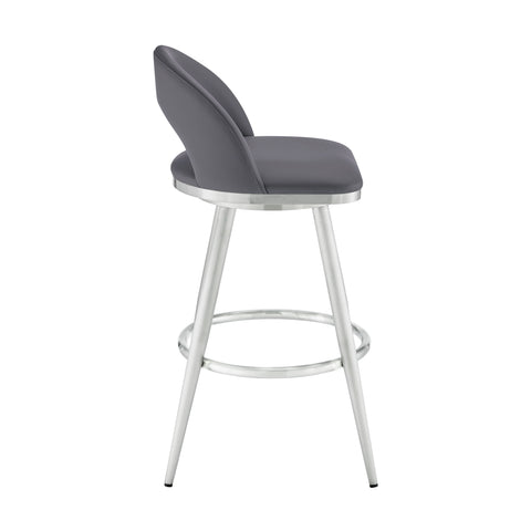 Charlotte - Swivel Bar Stool - Premium Counter Height (24"-27") from Armen Living - Just $360! Shop now at brett interiors