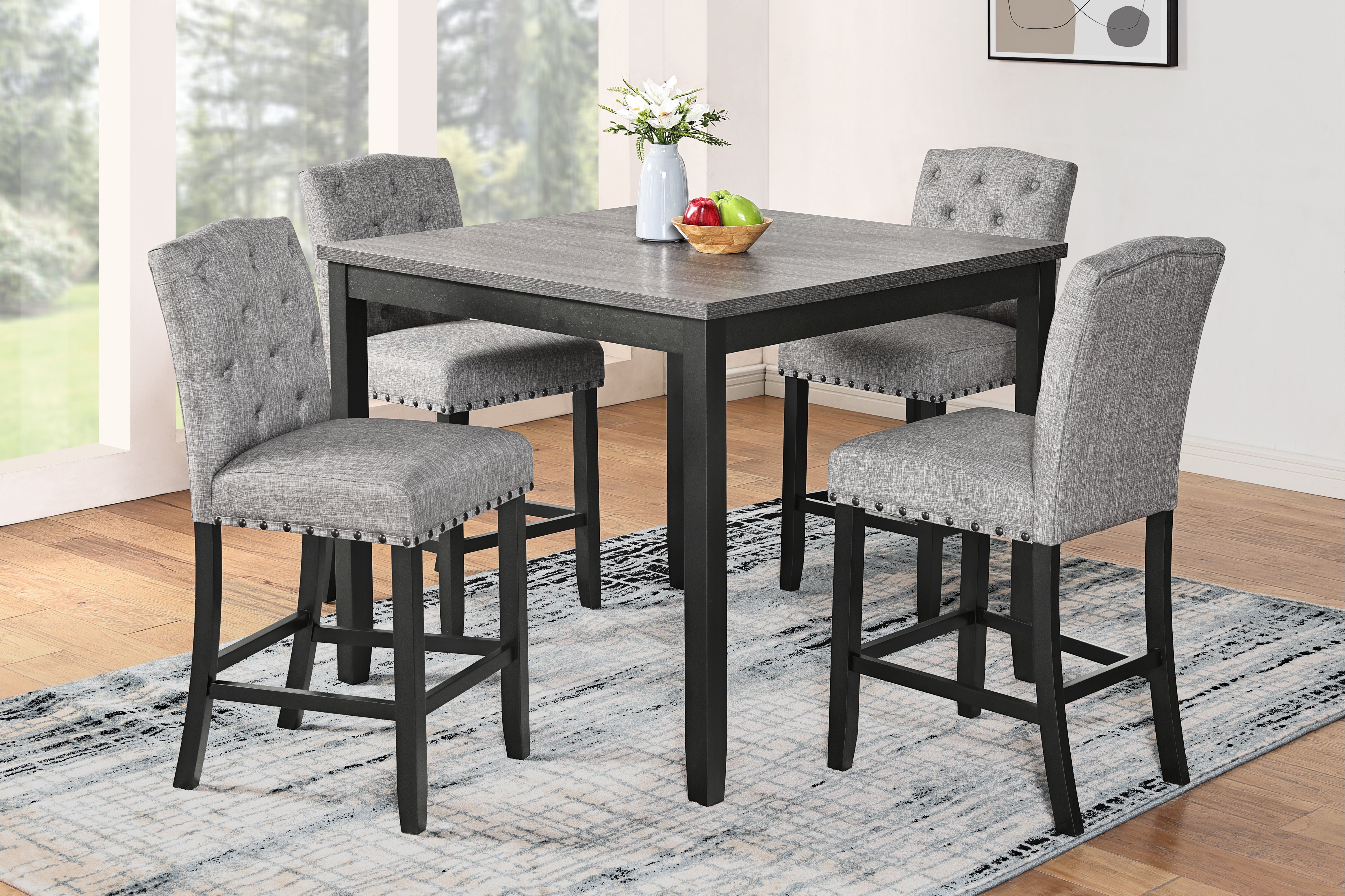 Daphne - 42" Counter Set - Premium 5 Piece Dining Room Sets from New Classic - Just $747.50! Shop now at brett interiors