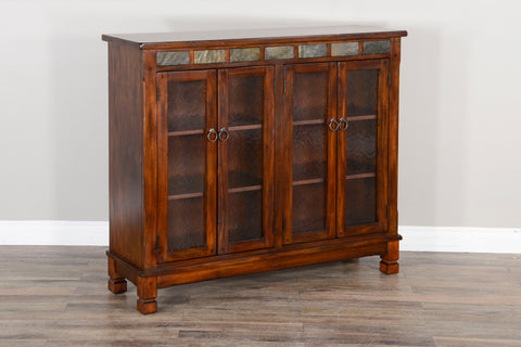 Santa Fe - Bookcase - Dark Brown - Premium Standard Bookcases from Sunny Designs - Just $813! Shop now at brett interiors