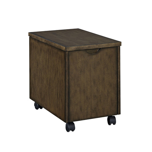 Xcel - Mobile File Cabinet - Brown, Dark - 20" - Premium Filing Cabinets from Homestyles - Just $519.98! Shop now at brett interiors