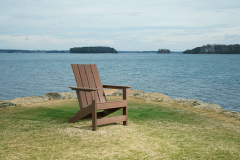 Emmeline - Brown - Adirondack Chair - Premium Arm Chairs from Signature Design by Ashley® - Just $305! Shop now at brett interiors