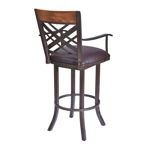 Tahiti - Arm Barstool - Premium Counter Height (24"-27") from Armen Living - Just $427.50! Shop now at brett interiors