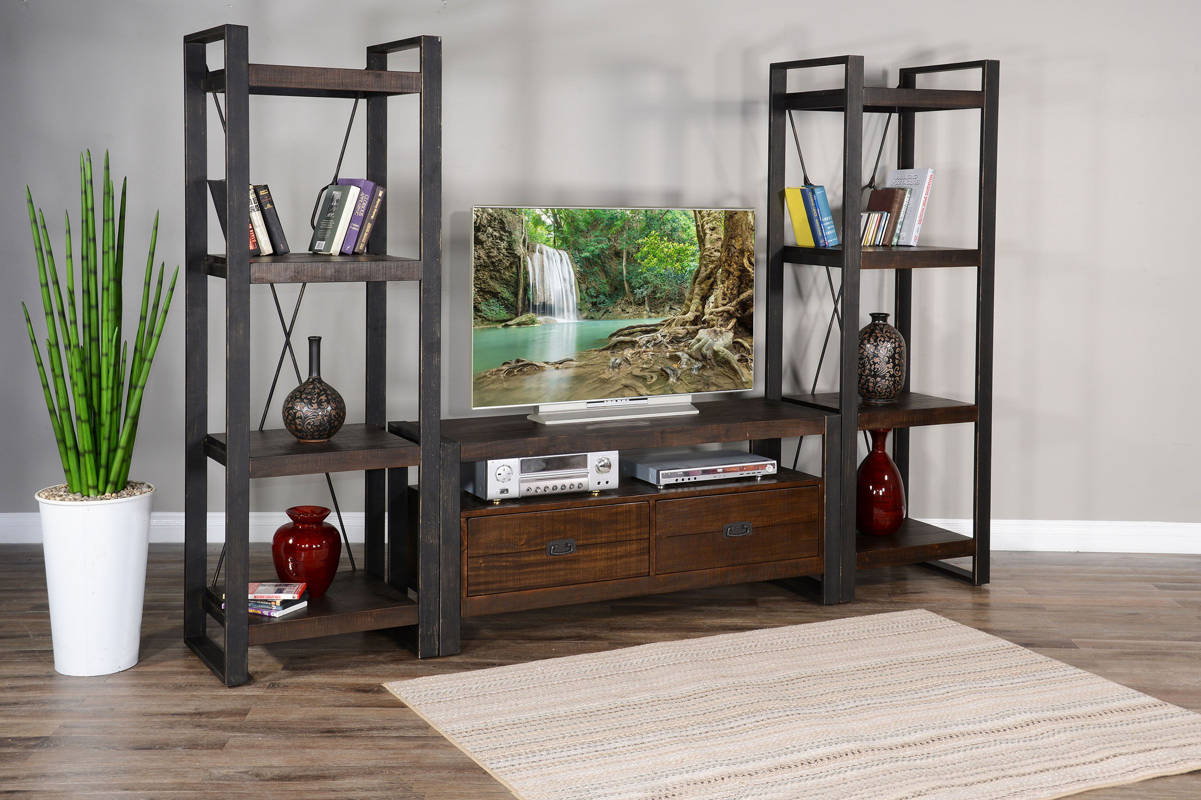 Homestead - Pier - Dark Brown - Premium Piers from Sunny Designs - Just $541! Shop now at brett interiors