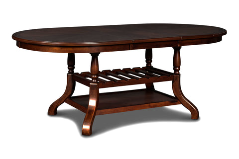 Bixby - Dining Table - Espresso - Premium Dining Tables from New Classic - Just $547.50! Shop now at brett interiors