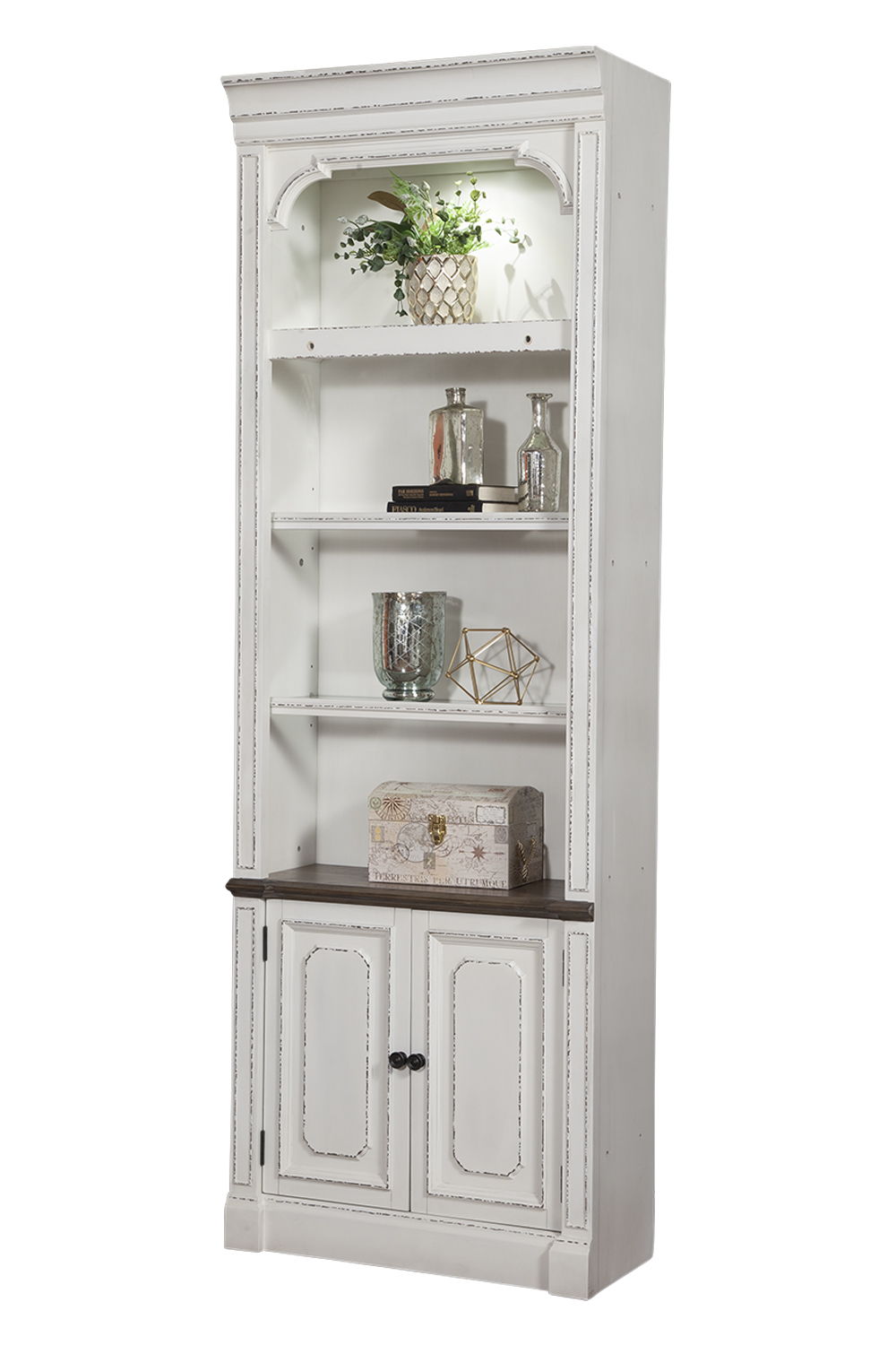 Provence - Open Top Bookcase - Premium Standard Bookcases from Parker House - Just $1075! Shop now at brett interiors