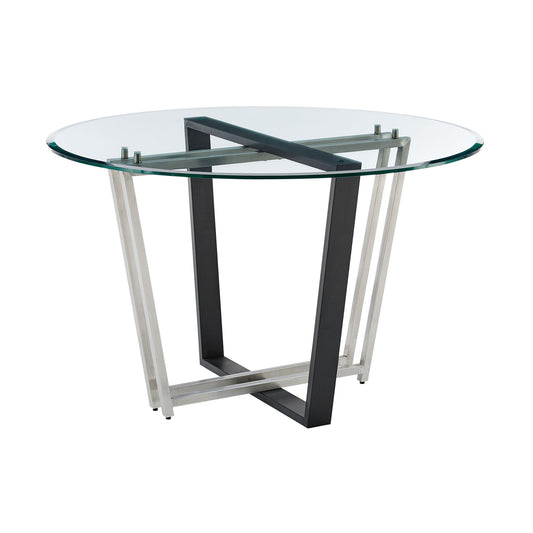 Devi - Round Dining Table - Premium Dining Tables from Armen Living - Just $1117.50! Shop now at brett interiors