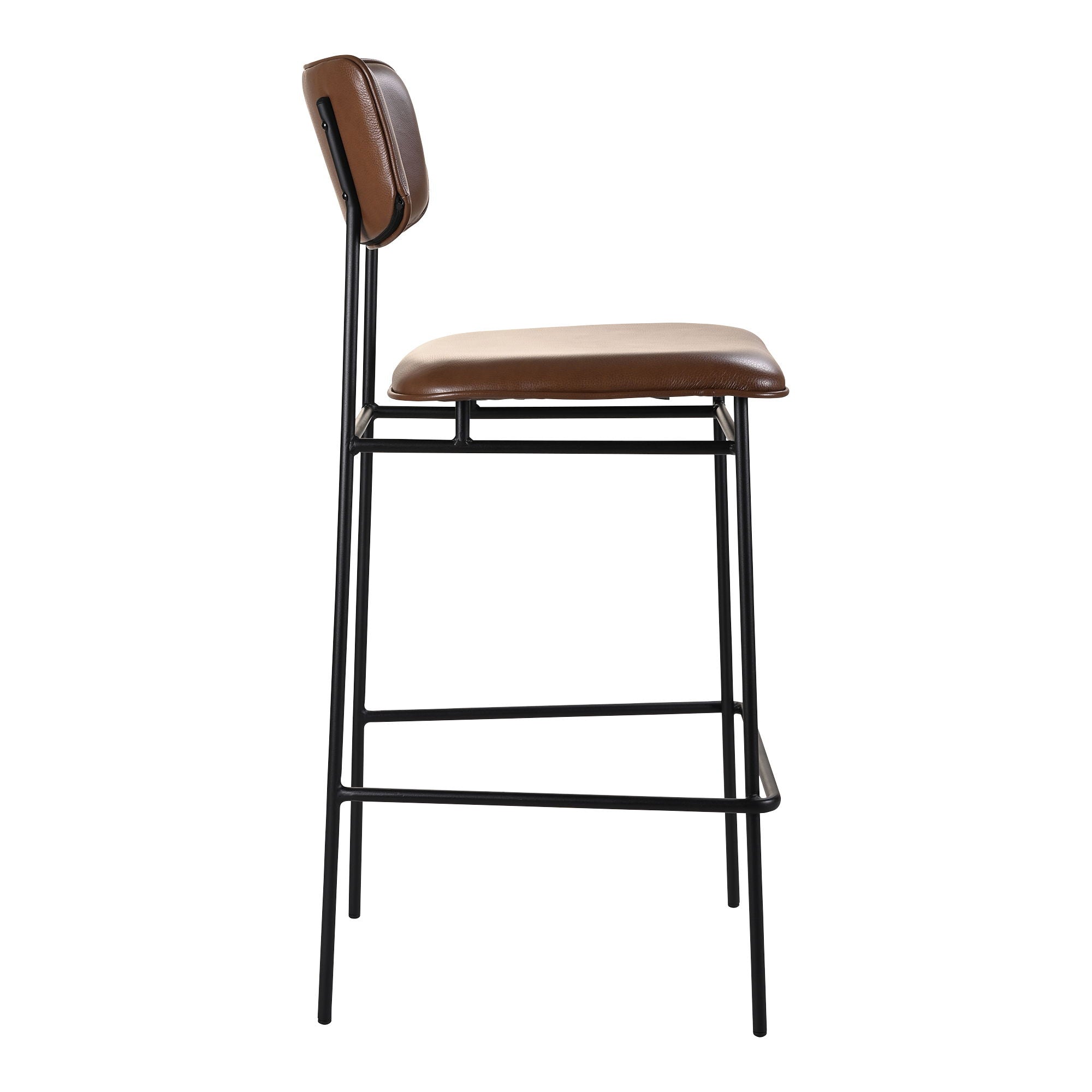 Sailor - Bar Stool - Dark Brown - Premium Bar Height (28"-30") from Moe's Home Collection - Just $1072.50! Shop now at brett interiors