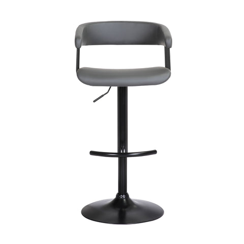 Calista - Adjustable Bar Stool - Premium Adjustable Height from Armen Living - Just $215! Shop now at brett interiors